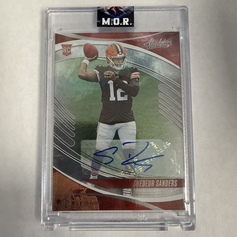2025 Panini Absolute - Rookies Shedeur Sanders #177 Signatures (AU, RC)